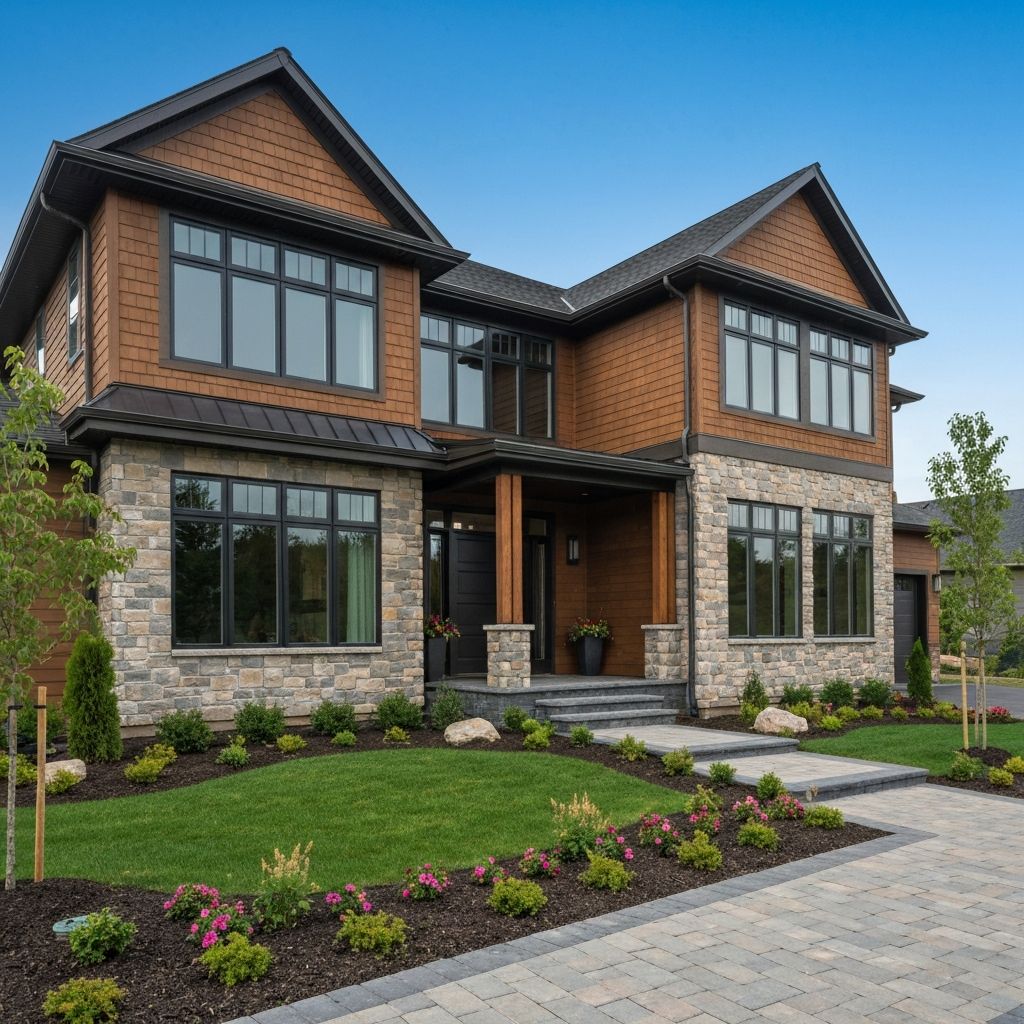 Custom built luxury home